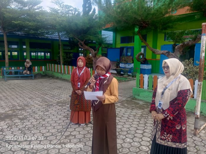 Calon Penggalang Ramu Putri Tampilkan Kultum Bertema Adab, Bukti Pramuka Juga Berkarakter Mulia