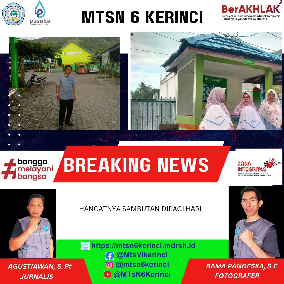 HANGATNYA SAMBUTAN DIPAGI HARI HANGATNYA SAMBUTAN DIPAGI HARI