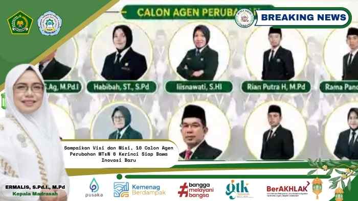 Sampaikan Visi dan Misi, 10 Calon Agen Perubahan MTsN 6 Kerinci Siap Bawa Inovasi Baru Sampaikan Visi dan Misi, 10 Calon Agen Perubahan MTsN 6 Kerinci Siap Bawa Inovasi Baru