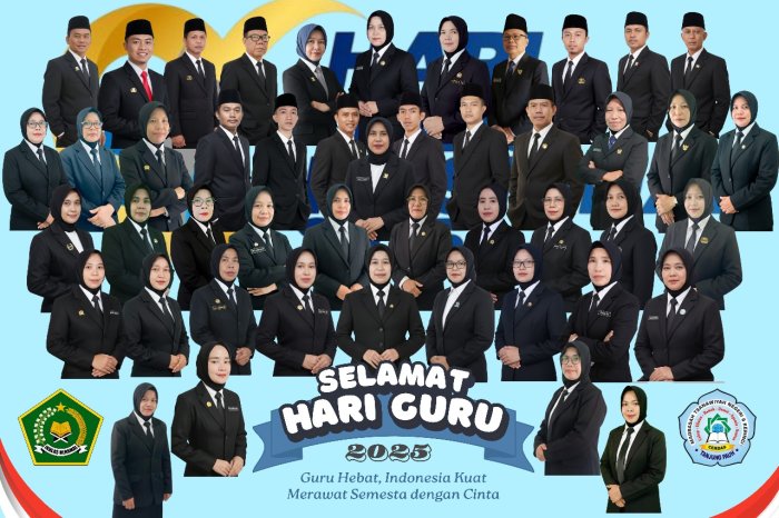 MTsN 6 Kerinci Mengucapkan Selamat Hari Guru Melalui Media Sosial