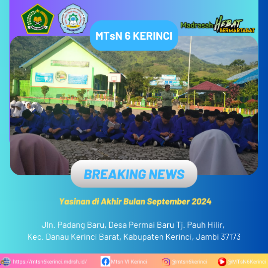 Yasinan di Akhir Bulan September 2024