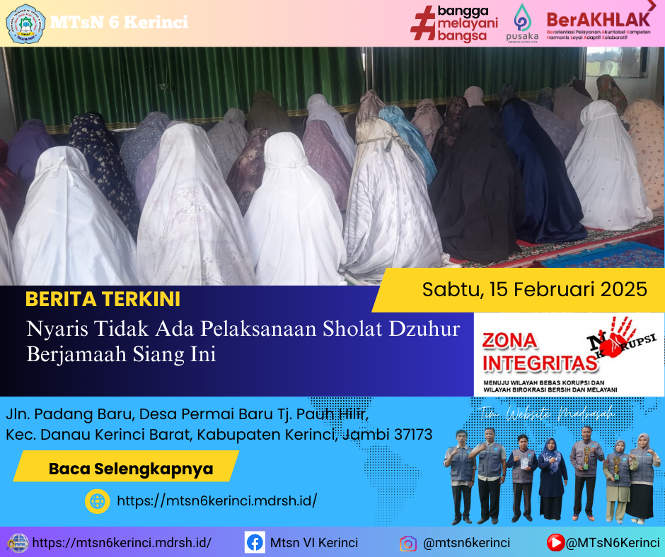 Nyaris Tidak Ada Pelaksanaan Sholat Dzuhur Berjamaah Siang Ini Nyaris Tidak Ada Pelaksanaan Sholat Dzuhur Berjamaah Siang Ini