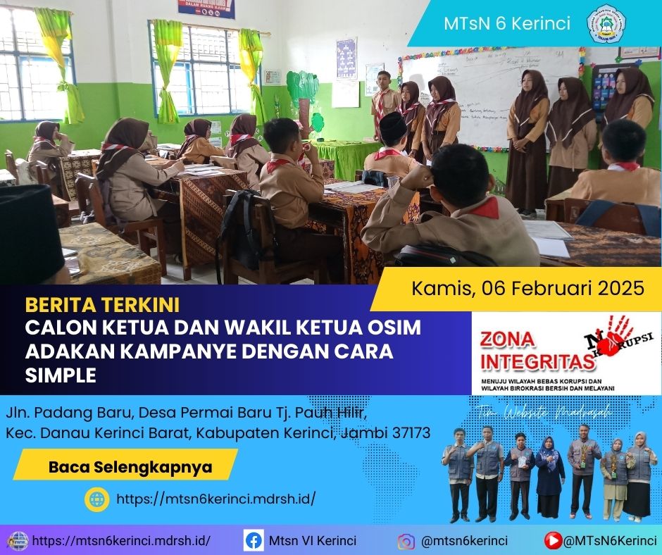 CALON KETUA DAN WAKIL KETUA OSIM ADAKAN KAMPANYE DENGAN CARA SIMPLE 