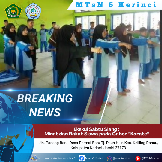 Ekskul Sabtu Siang: Minat dan Bakat Siswa pada Cabor “Karate’’ Ekskul Sabtu Siang: Minat dan Bakat Siswa pada Cabor “Karate’’