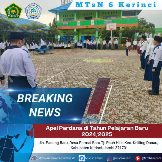 Upacara Perdana di Tahun Pelajaran Baru 2024/2025 Upacara Perdana di Tahun Pelajaran Baru 2024/2025