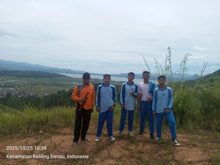 Tim MTsN 6 Kerinci Lakukan Survey Lokasi Jelajah Alam untuk Peringatan Hari Sumpah Pemuda