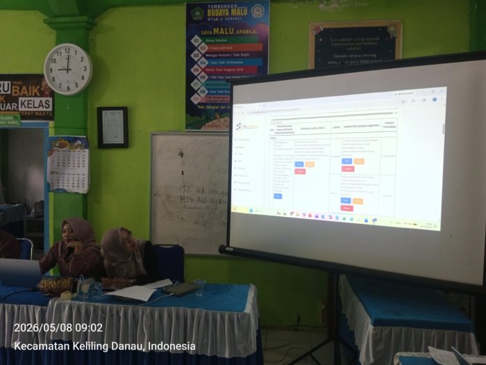 Perbaikan E-Kinerja PTK MTsN 6 Kerinci Dengan Narasumber Ibu Febrita Melati Setiawan, S. Pd. Gr Perbaikan E-Kinerja PTK MTsN 6 Kerinci Dengan Narasumber Ibu Febrita Melati Setiawan, S. Pd. Gr