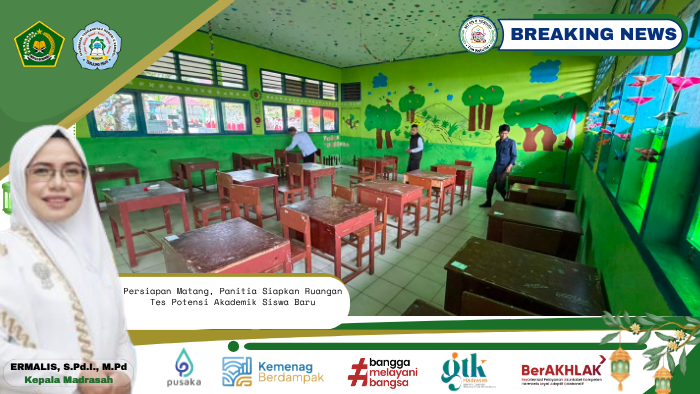 Persiapan Matang, Panitia Siapkan Ruangan Tes Potensi Akademik Siswa Baru Persiapan Matang, Panitia Siapkan Ruangan Tes Potensi Akademik Siswa Baru