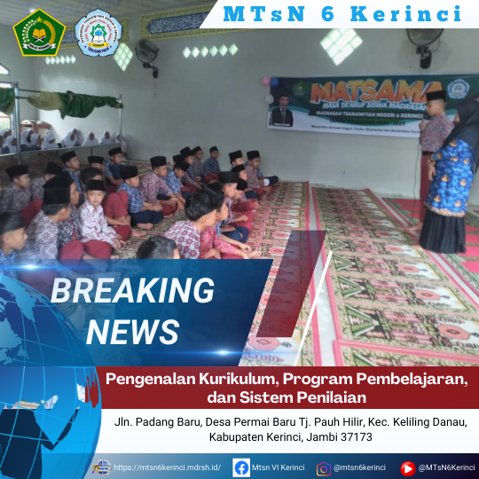 Pengenalan Kurikulum, Program Pembelajaran, dan Sistem Penilaian
