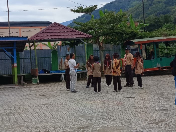 Kegiatan Pramuka Kembali Dilaksanakan di MTsN 6 Kerinci Pasca MTQ