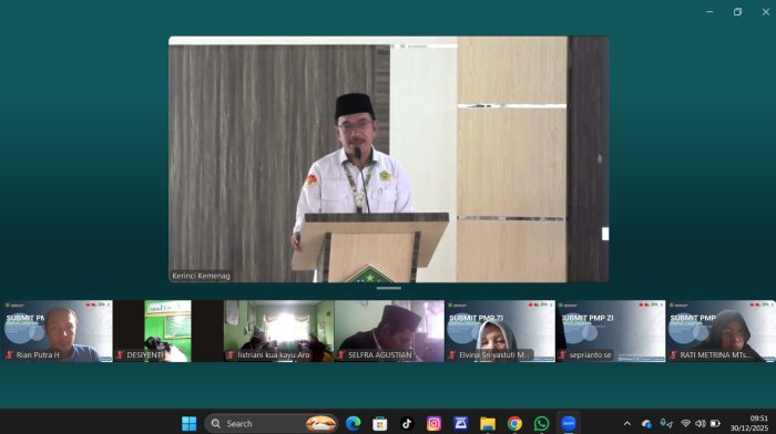 Team Zona Integritas (ZI) MTsN 6 Kerinci Laksanakan Zoom Meeting untuk Submit PMPZI TA 2025 Team Zona Integritas (ZI) MTsN 6 Kerinci Laksanakan Zoom Meeting untuk Submit PMPZI TA 2025