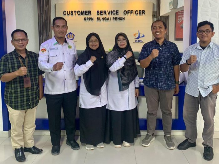 Kamad MTsN 6 Kerinci Ikuti Refreshment PPK dan PPSPM di KPPN Sungai Penuh