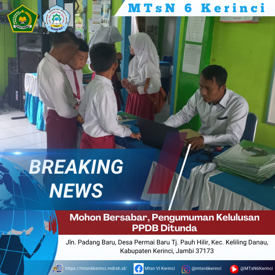 Mohon Bersabar, Pengumuman Kelulusan PPDB Ditunda