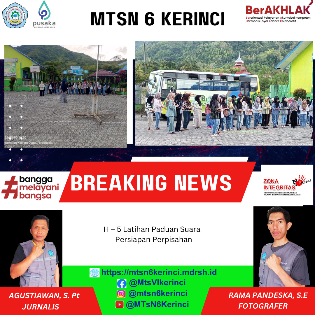 H â€“ 5 Latihan Paduan Suara Persiapan Perpisahan