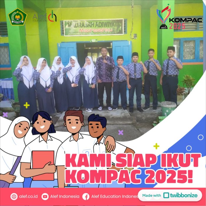 🏆 Tiga Siswa MTsN 6 Kerinci Lolos ke Babak Final Lomba Kompac 2025 🏆
