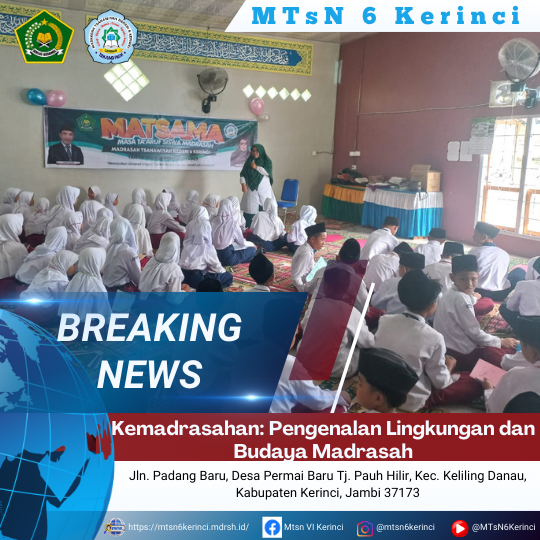 Kemadrasahan: Pengenalan Lingkungan dan Budaya Madrasah Kemadrasahan: Pengenalan Lingkungan dan Budaya Madrasah