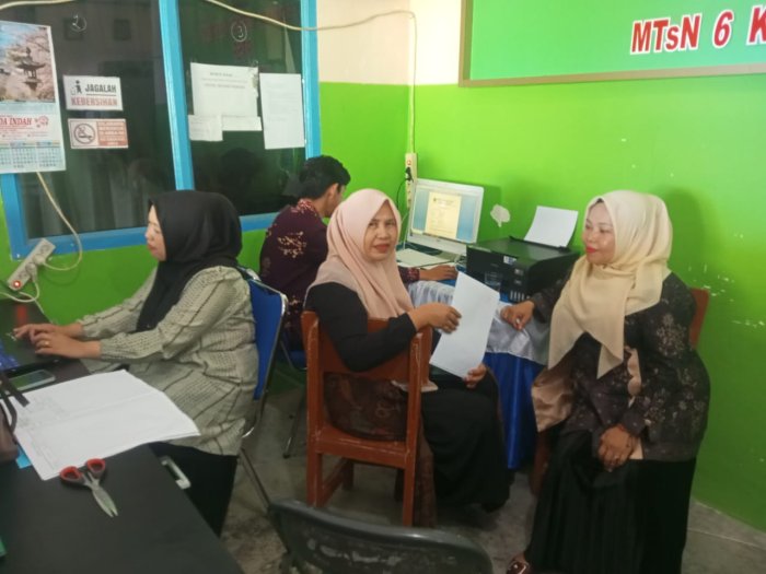 Layanan PTSP MTsN 6 Kerinci Tetap Berjalan Normal Meski Libur Usai ASAS Ganjil