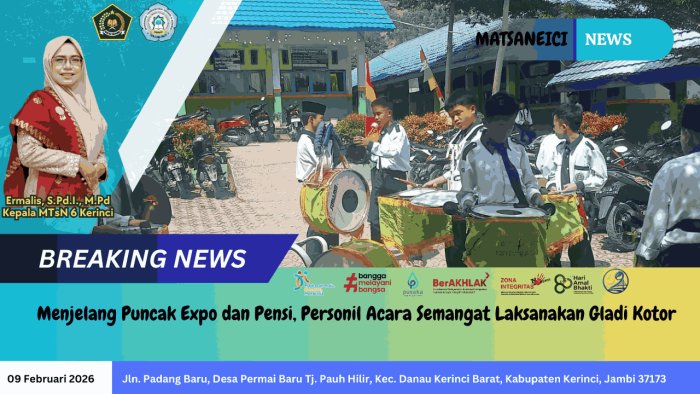 Menjelang Puncak Expo dan Pensi, Personil Acara Semangat Laksanakan Gladi Kotor