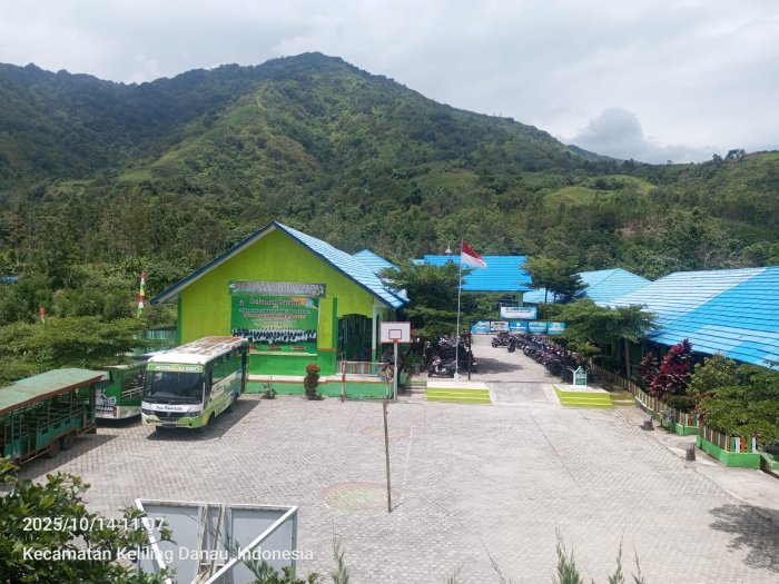 Kondisi MTsN 6 Kerinci yang Asri dan Bersih Ciptakan Kenyamanan dalam Proses Belajar Mengajar