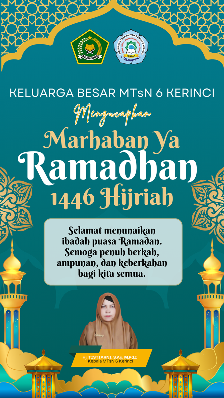 Sidang Isbat Tetapkan 1 Ramadhan 1446 H Jatuh pada Sabtu, 1 Maret 2025: MTsN 6 Kerinci Ucapkan Selamat Menunaikan Ibadah Puasa Sidang Isbat Tetapkan 1 Ramadhan 1446 H Jatuh pada Sabtu, 1 Maret 2025: MTsN 6 Kerinci Ucapkan Selamat Menunaikan Ibadah Puasa