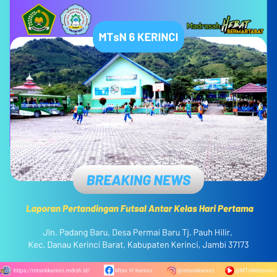 Laporan Pertandingan Futsal Antar Kelas Hari Pertama Laporan Pertandingan Futsal Antar Kelas Hari Pertama