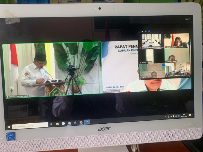 Kepala MTsN 6 Kerinci Ikuti Rapat Pengukuran dan Evaluasi Kinerja Triwulan II Tahun 2026 Secara Virtual Kepala MTsN 6 Kerinci Ikuti Rapat Pengukuran dan Evaluasi Kinerja Triwulan II Tahun 2026 Secara Virtual