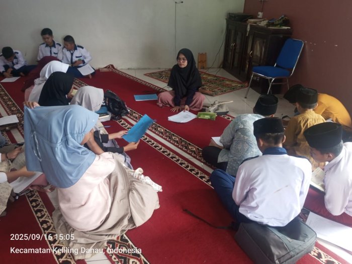 Ekskul Tahfiz Quran, Siswa MTsN 6 Kerinci Semangat Menambah Hafalan